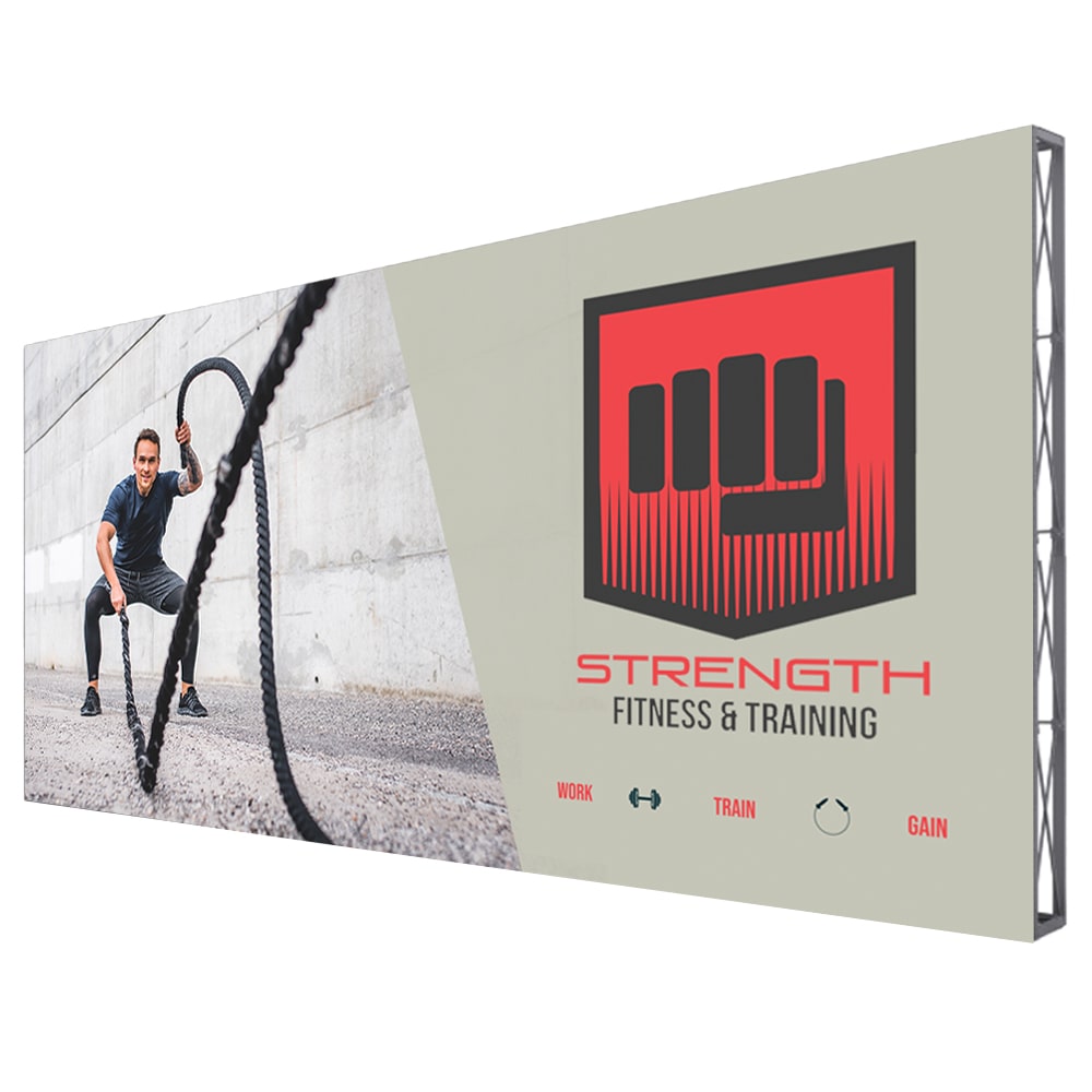 20x10 ft. Lumiere Continuous NON-Backlit — Double Sided Graphic Only